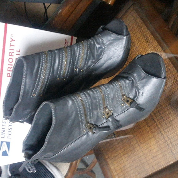 Kali Size 11 open Toe Boots (SKU Boot 7) - Picture 2 of 4